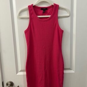 Pink Mini Tank Dress